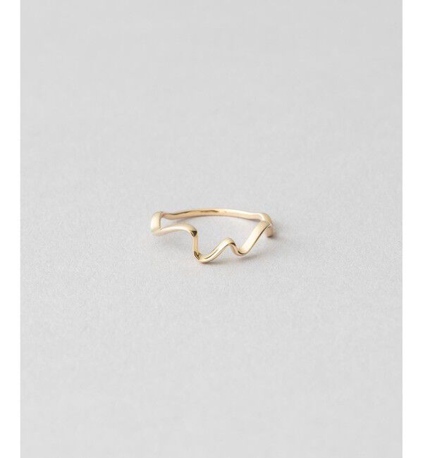 Jouete「K10YG ピンキーリング ワンストローク」|リング|イエローゴールド