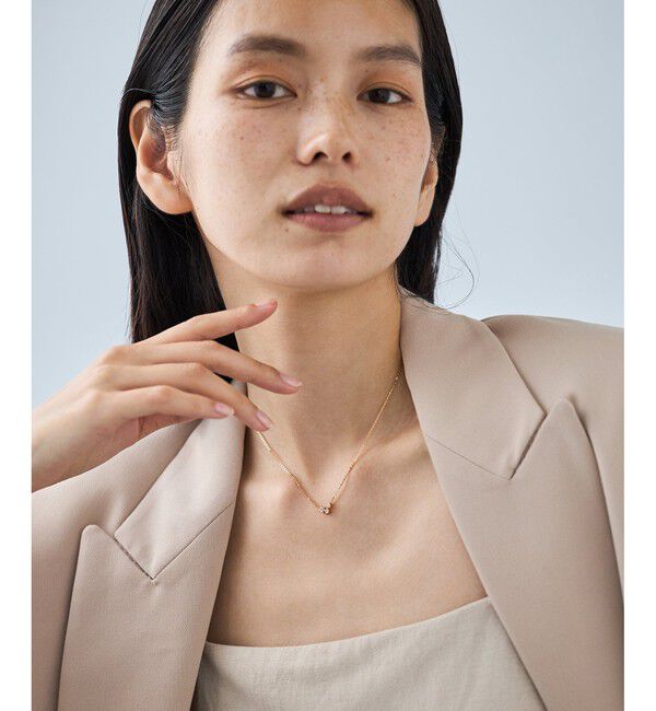 Jouete「[ミニマル] ネックレス ジルコニア」|ネックレス|