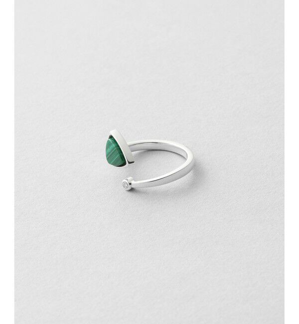 Jouete「[フォークリング] マラカイト&times;ジルコニア」|リング|