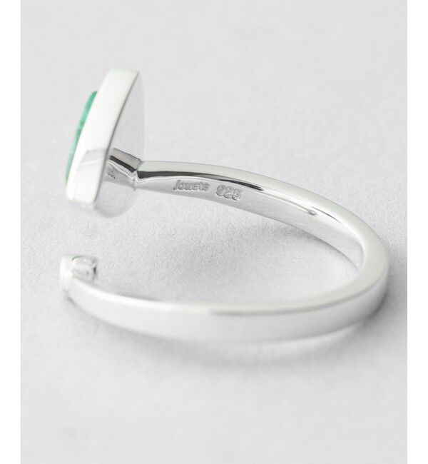 Jouete「[フォークリング] マラカイト&times;ジルコニア」|リング|