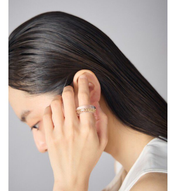 Jouete「[ドロップ] リング ボールチェーン」|リング|