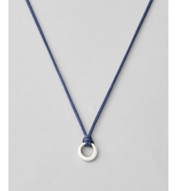 Jouete「[WEB LIMITED] コードネックレス」|ネックレス|シルバー