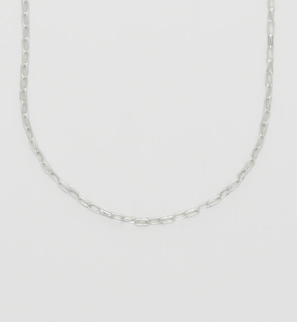 NOJESS「シルバーチェーンネックレス(70cm)」|ネックレス|シルバー