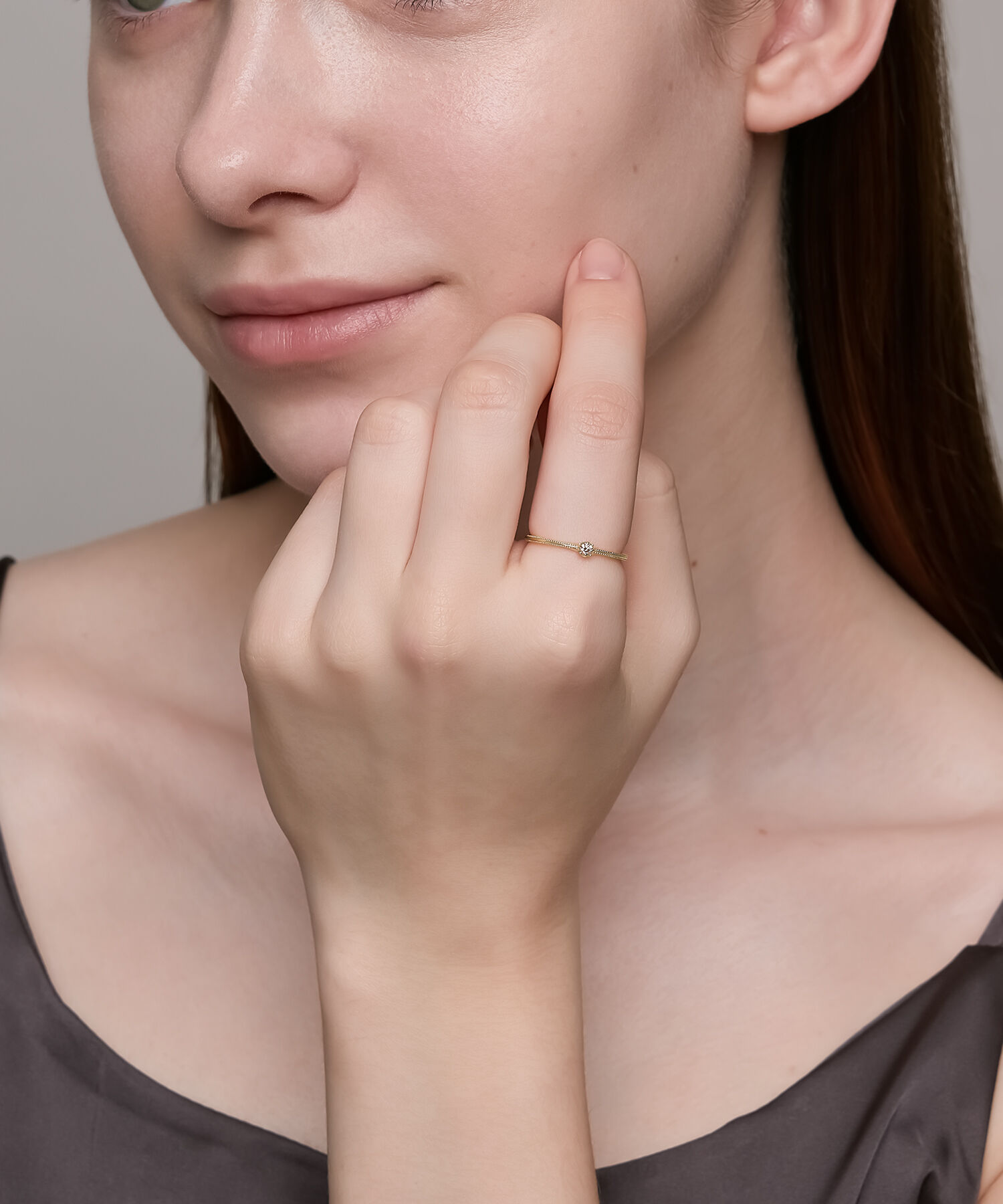 NOJESS「K10ダイヤモンドリング（0.05ct）」|リング|