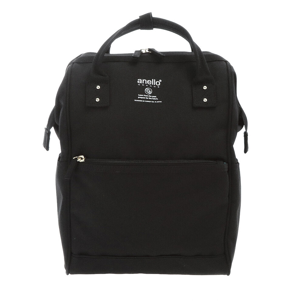 anello「アネロ リュック レディース 通販 ブランド おしゃれ 小さめ 通勤 通学 A4 無地 シンプル」|リュック|ブラック1