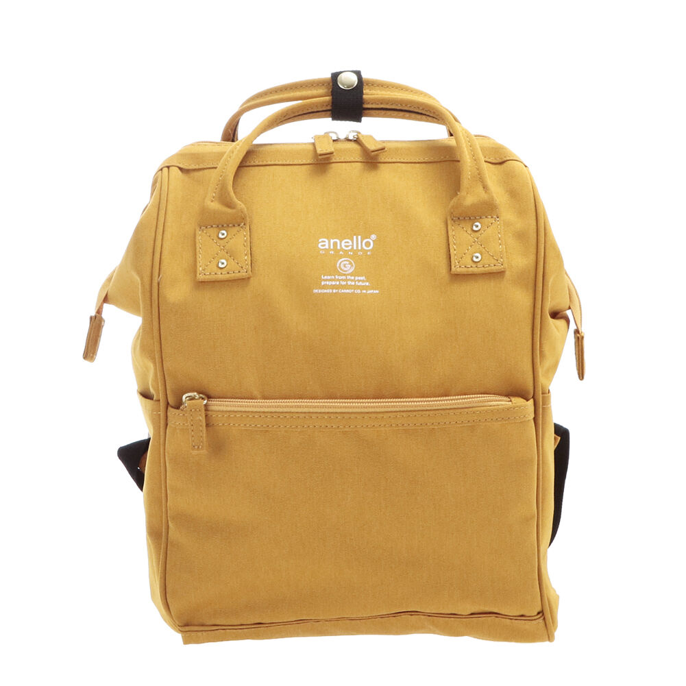 anello「アネロ リュック レディース 通販 ブランド おしゃれ 小さめ 通勤 通学 A4 無地 シンプル」|リュック|イエロー1