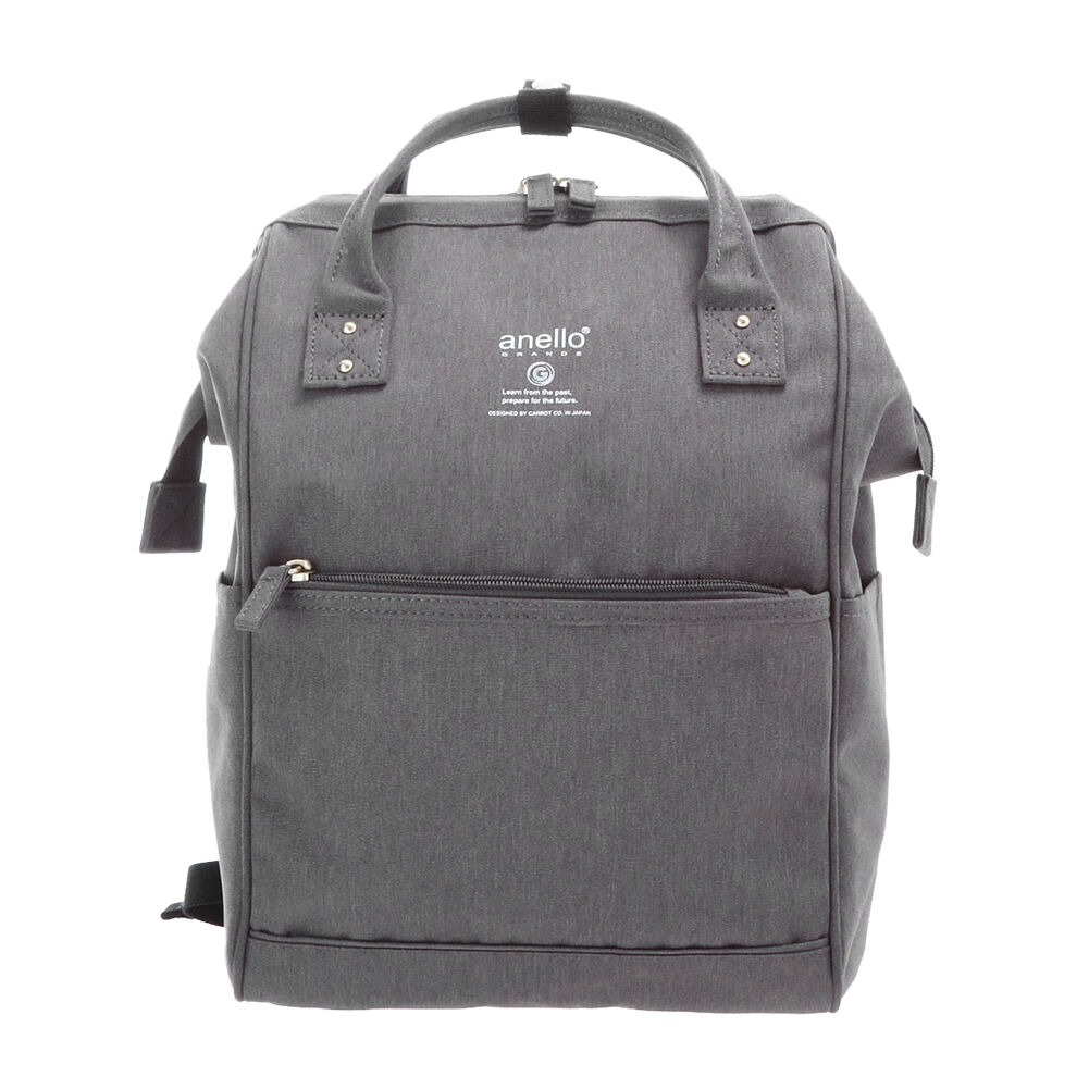 anello「アネロ リュック レディース 通販 ブランド おしゃれ 小さめ 通勤 通学 A4 無地 シンプル」|リュック|グレー1