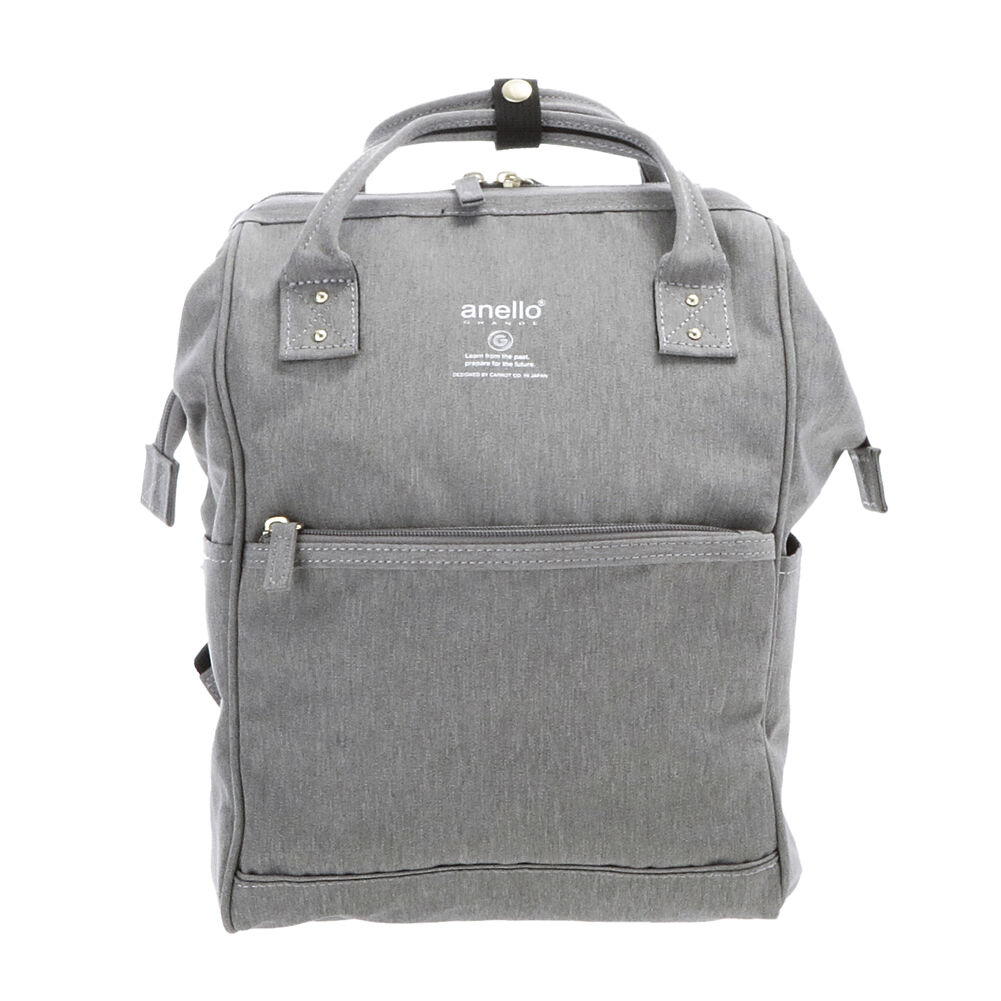 anello「アネロ リュック レディース 通販 ブランド おしゃれ 小さめ 通勤 通学 A4 無地 シンプル」|リュック|グレー2