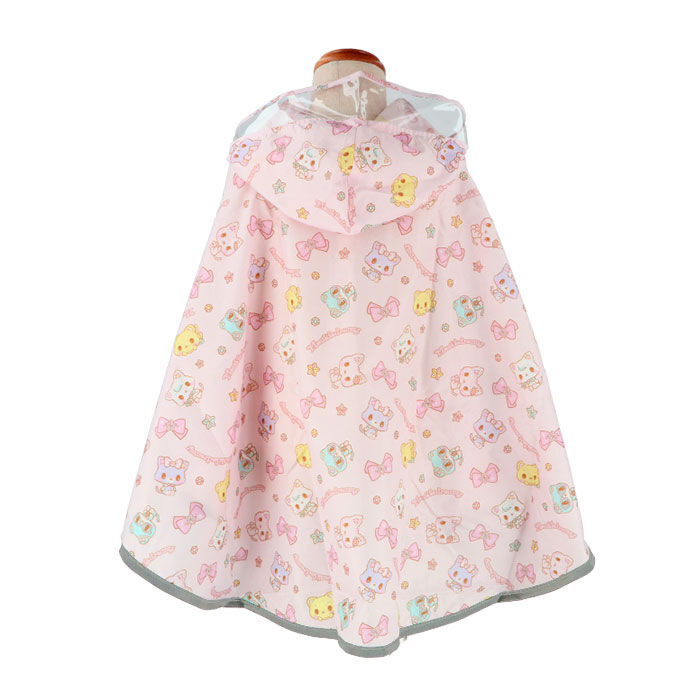 BACKYARD FAMILY「こども レイン ポンチョ 通販 キッズ こども用 子供用 身長 80～100cm 収納袋付き」|その他ベビー用品|