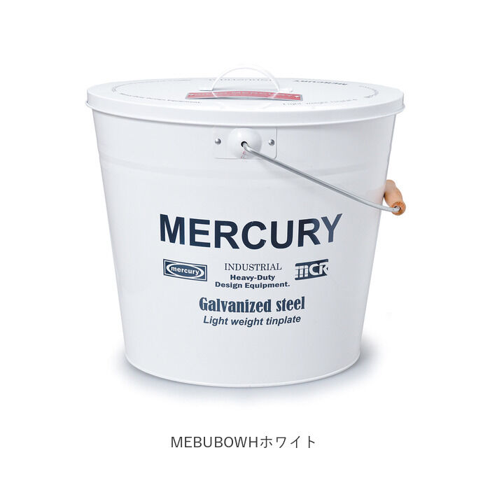 MERCURY「マーキュリー バケツ 通販 おしゃれ 蓋つき 蓋付き フタ付 ふた付き ブリキ ガーデニング」|その他|