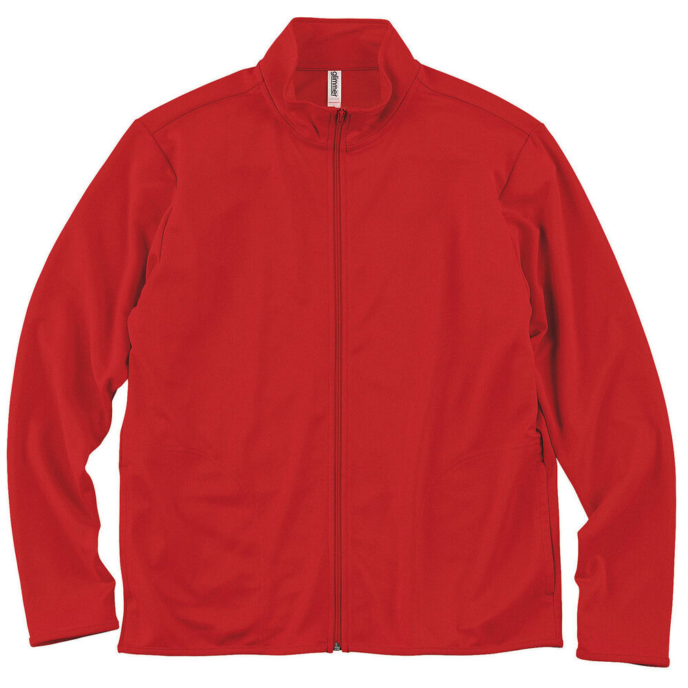 BACKYARD FAMILY「ジャケット メンズ 通販 レディース 速乾 ジップアップ 4.4オンス フルジップ フードなし」|その他|レッド1