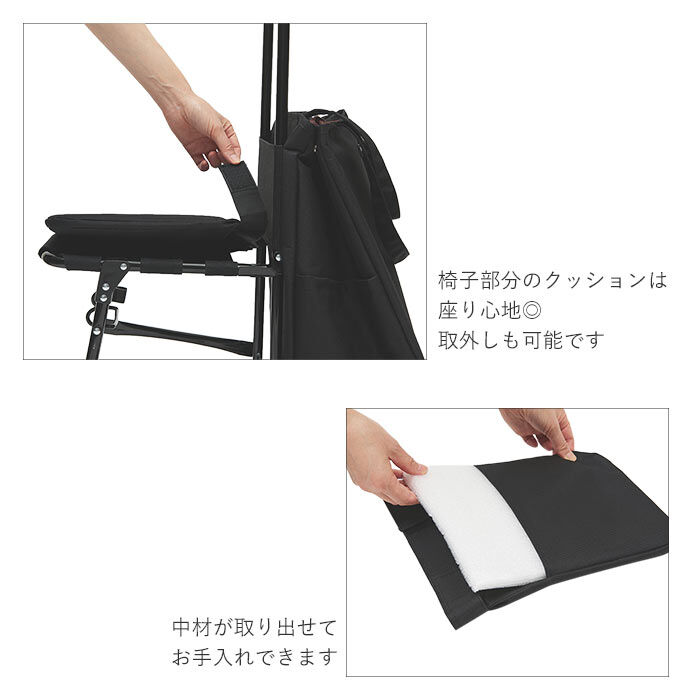 BACKYARD FAMILY「ショッピングカート 折りたたみ 通販 おしゃれ 軽量 保冷 保温 ショッピングバッグ キャスター」|その他|