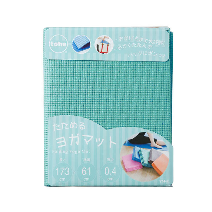 BACKYARD FAMILY「ヨガマット 折りたたみ 通販 折り畳み たためるヨガマット tone トーン マット フィットネス」|その他|