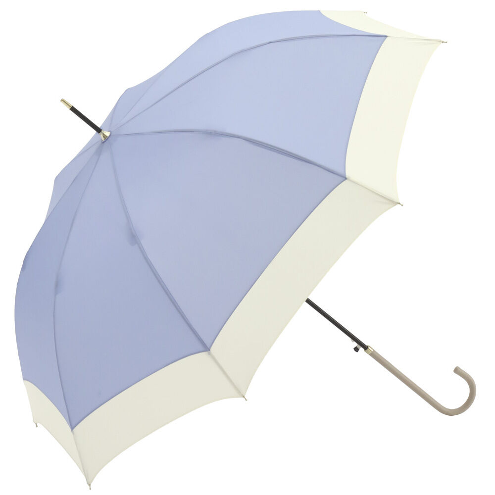 BACKYARD FAMILY「ビコーズ 傘 because 通販 雨傘 長傘 晴雨兼用傘 ジャンプ傘 晴雨兼用 UVカット」|傘|パープル1