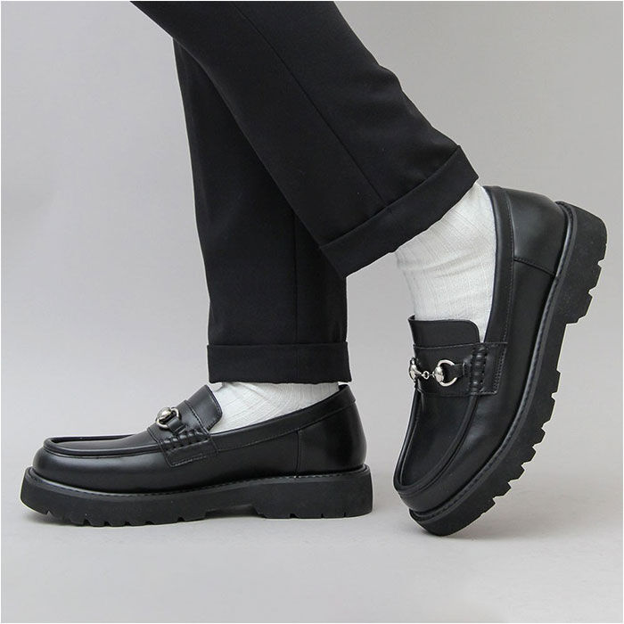 BACKYARD FAMILY「glabella グラベラ シューズ ローファー 厚底 通販 厚底シューズ メンズシューズ」|ビジネス・ドレスシューズ|