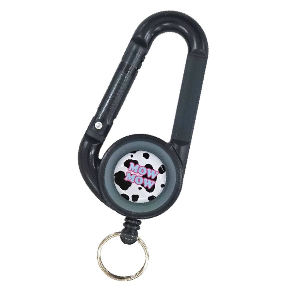 BACKYARD FAMILY「カラビナ キーホルダー リール 通販 リール付き カラビナリール 男の子 女の子 キッズ 子ども」|チャーム・キーホルダー|ブラック3