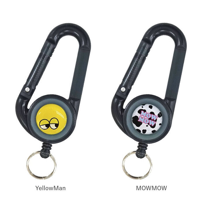 BACKYARD FAMILY「カラビナ キーホルダー リール 通販 リール付き カラビナリール 男の子 女の子 キッズ 子ども」|チャーム・キーホルダー|