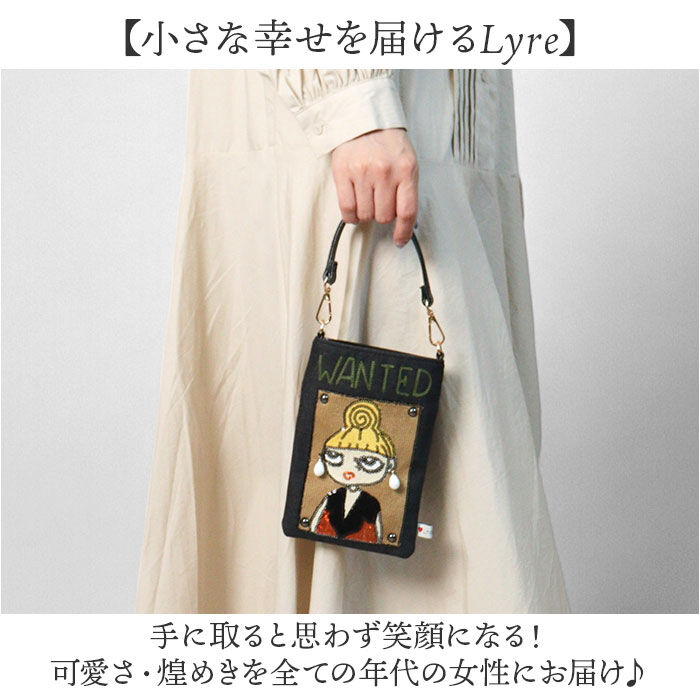 BACKYARD FAMILY「スマホショルダーバッグ レディース 通販 Lyre バッグ スマホバッグ ミニショルダー」|ショルダー・メッセンジャー|