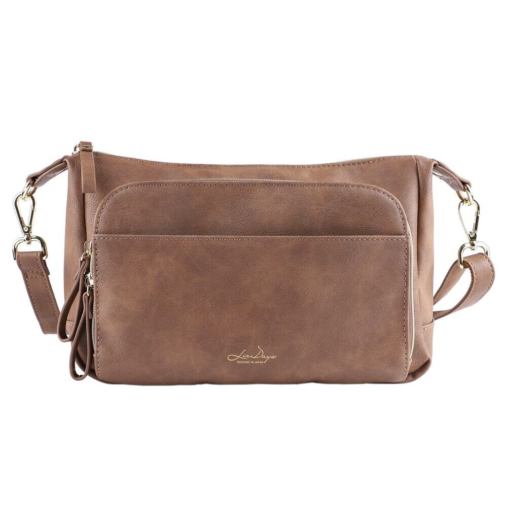 BACKYARD FAMILY「LIZDAYS リズデイズ お財布ショルダー 通販 lz-70407 ミニショルダーバッグ」|ショルダー・メッセンジャー|ブラウン1