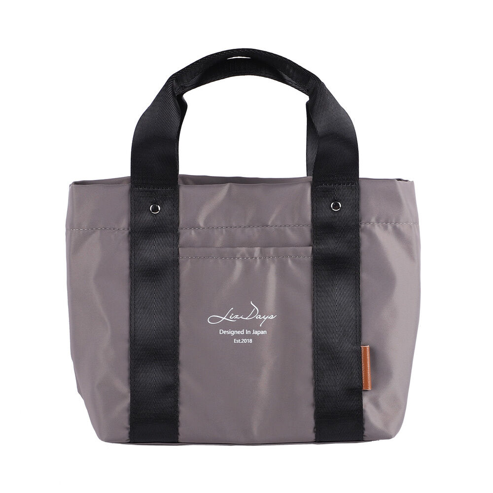 BACKYARD FAMILY「LIZDAYS リズデイズ トートバッグ ナイロン ミニ 通販 ママバッグ ママバック」|トートバッグ|グレー3
