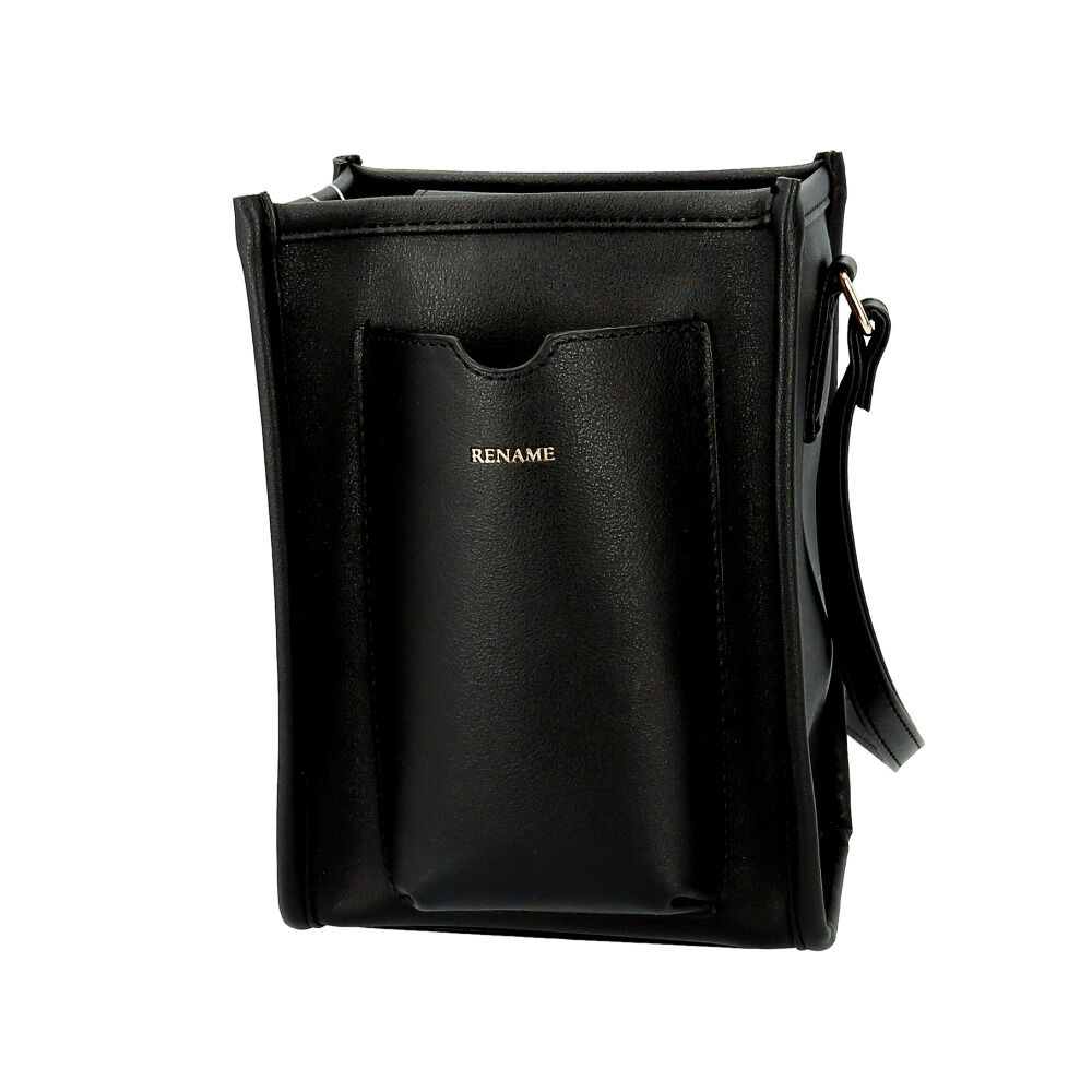 BACKYARD FAMILY「Rename リネーム スマホポケ ミニショルダー スマホショルダーバッグ 通販」|ショルダー・メッセンジャー|ブラック1
