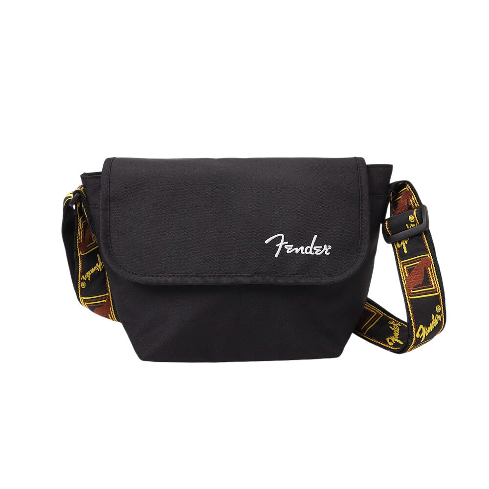 BACKYARD FAMILY「Fender フェンダー メッセンジャーバッグ 6052 通販 メッセンジャーバック」|ショルダー・メッセンジャー|ブラック1