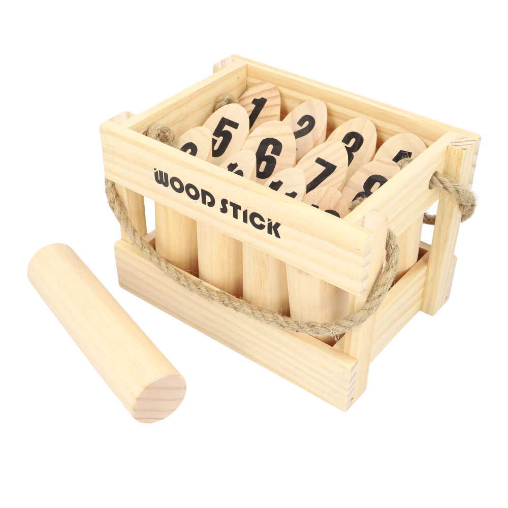 BACKYARD FAMILY「TRADE ONE トレードワン ウッドスティック 通販 おもちゃ 玩具 知育玩具 木 木製」|フィギュア・ホビー|ブラウン1