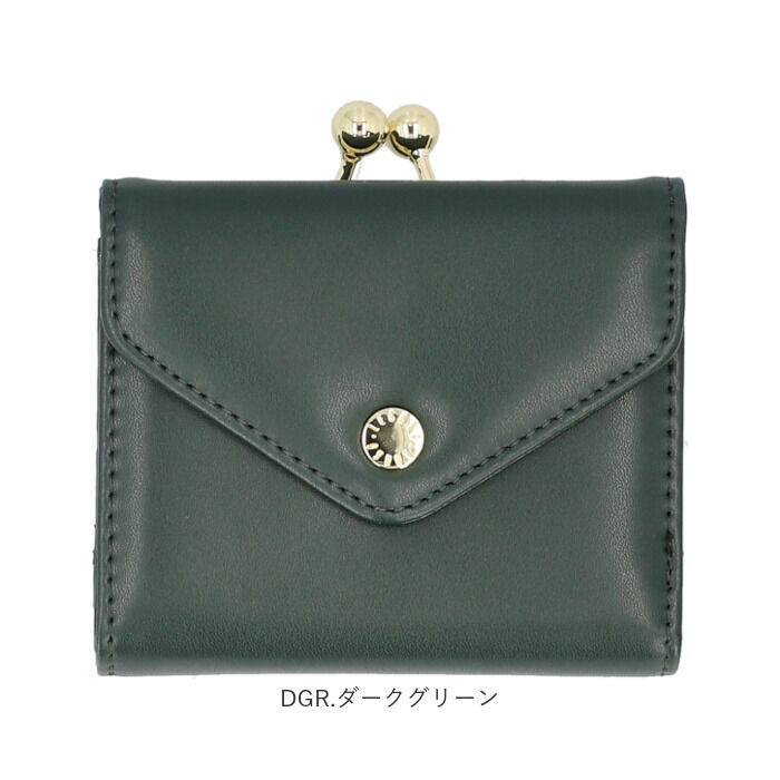 Legato Largo「Legato Largo 財布 LJ-F3352 通販 レガートラルゴ 二つ折り財布 がま口財布」|財布|