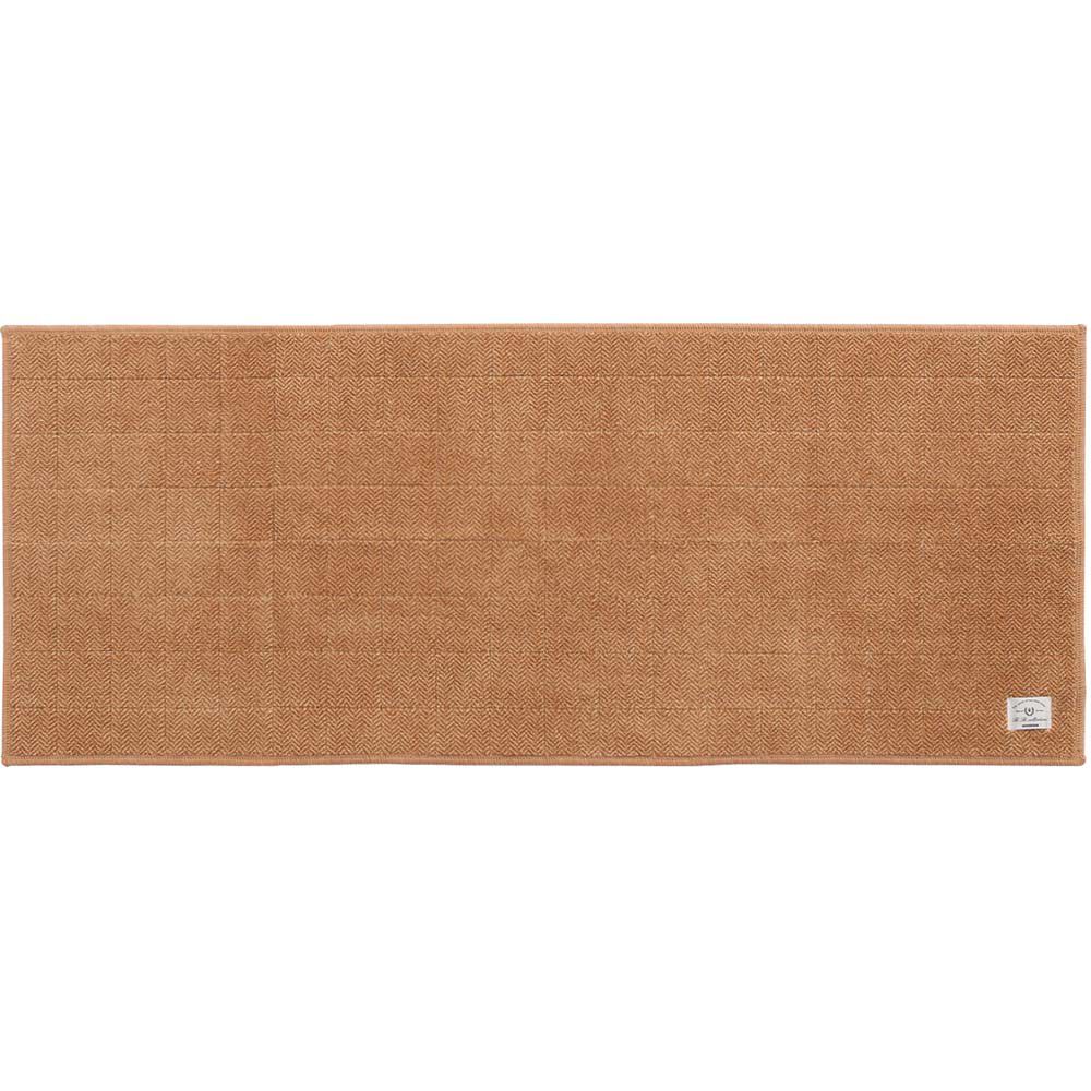BACKYARD FAMILY「キッチンマット 洗える 120cm 通販 日本製 キッチン マット 台所マット 足元マット」|その他|ベージュ1