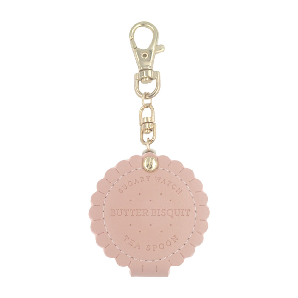 BACKYARD FAMILY「キーホルダー ウォッチ 通販 日本製 キーホルダーウォッチ キーチャーム 時計 隠せる」|腕時計|ピンク1