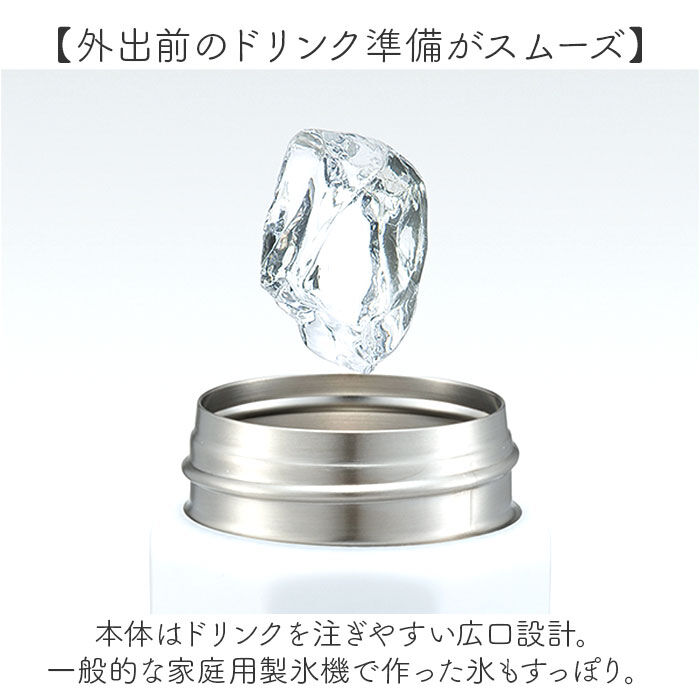 BACKYARD FAMILY「ステンレスボトル 500ml 通販 水筒 ボトル マグボトル マグ 八角形 直飲み ステンレス」|食器・キッチングッズ|