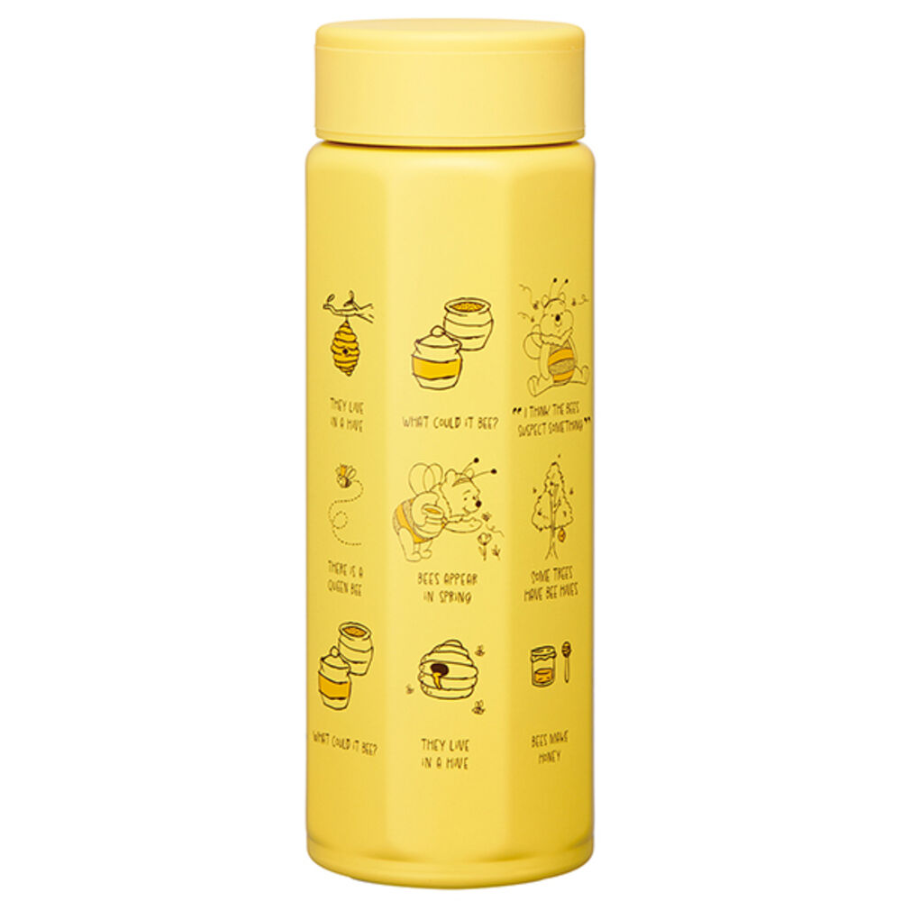 BACKYARD FAMILY「ステンレスボトル 500ml 通販 水筒 ボトル マグボトル マグ 八角形 直飲み ステンレス」|食器・キッチングッズ|イエロー1