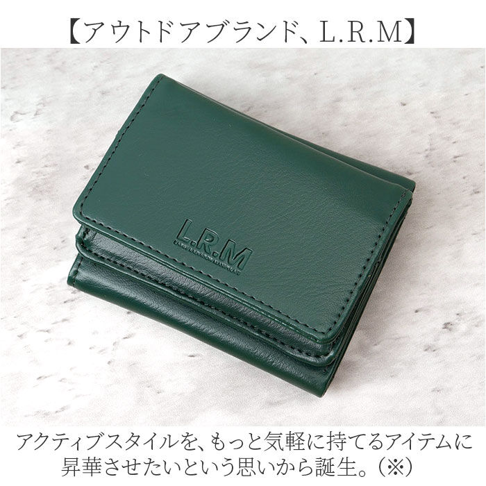 BACKYARD FAMILY「L.R.M 財布 三つ折り 通販 三つ折り財布 ミニ財布 コンパクト財布 メンズ さいふ サイフ」|財布|