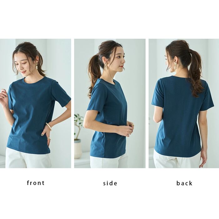 BACKYARD FAMILY「Tシャツ レディ－ス 半袖 接触冷感 通販 レディ－スTシャツ 半袖シャツ tシャツ」|Tシャツ・カットソー|