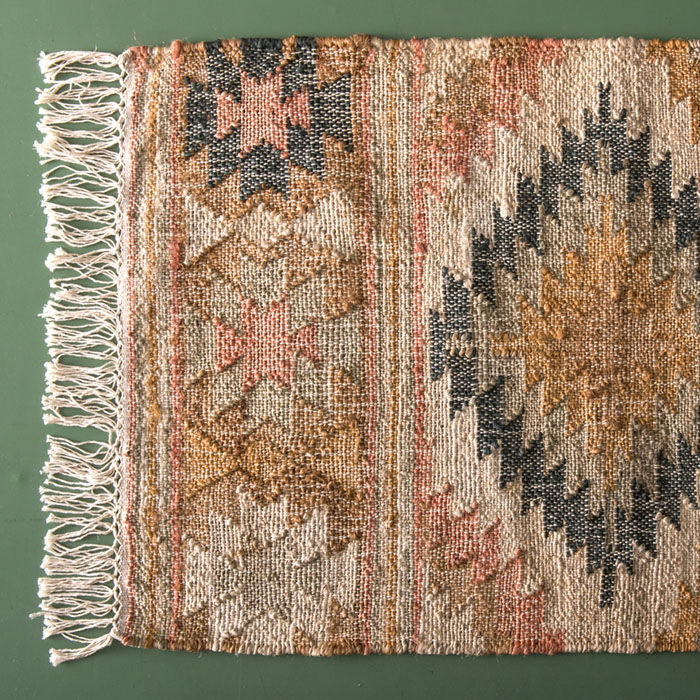 BACKYARD FAMILY「マット おしゃれ ラグマット 通販 デザインマット 長方形 ラグ ジュート ファブリック」|その他|