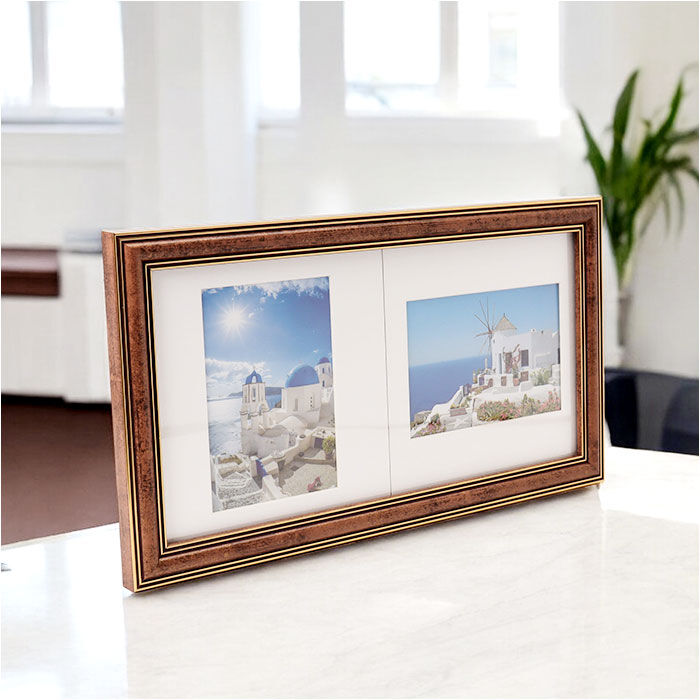 BACKYARD FAMILY「フォトフレーム L判 2枚 通販 万丈 タテ・ヨコ自在フレーム フォト フレーム フォトスタンド」|その他|