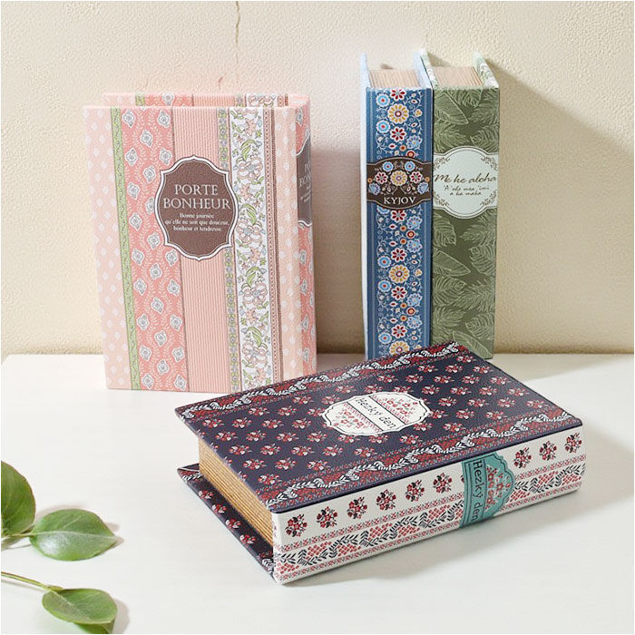 BACKYARD FAMILY「ブックボックス 収納ケース 通販 小物入れ 収納ボックス おしゃれ 小物収納 本型 ブック型」|その他|