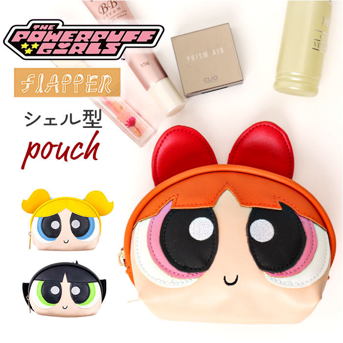 BACKYARD FAMILY「パワーパフガールズ ポーチ F258087 通販 THE POWERPUFF GIRLS」|ポーチ|