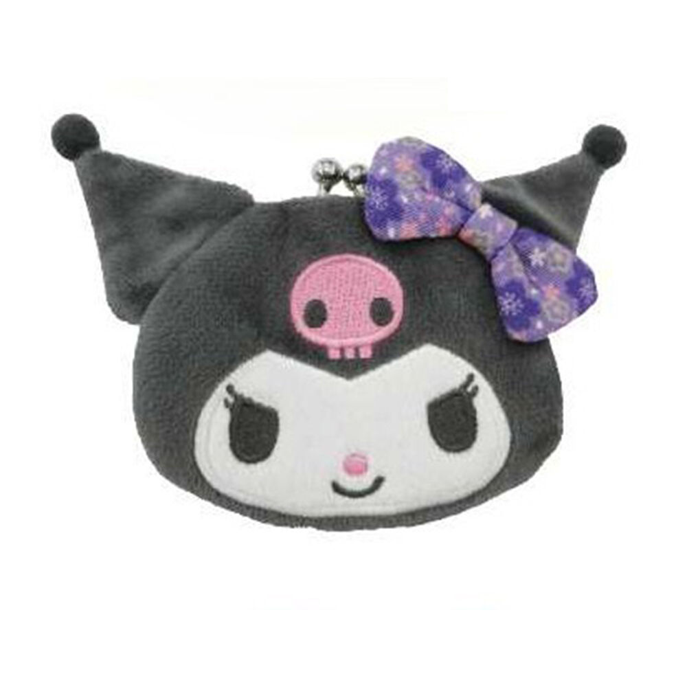 BACKYARD FAMILY「がま口財布 和キャラがま 通販 コインケース 財布 お財布 さいふ サイフ コンパクト ミニ財布」|コインケース|ブラック1