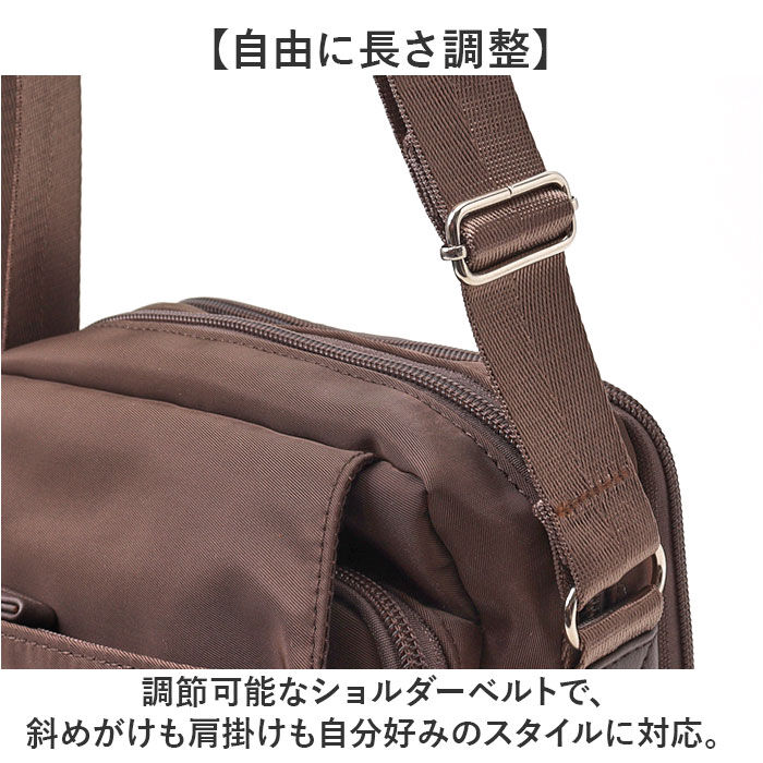 BACKYARD FAMILY「ショルダーバッグ ポケット多め 通販 レディース ショルダーバック 斜め掛けバッグ ななめがけ」|ショルダー・メッセンジャー|