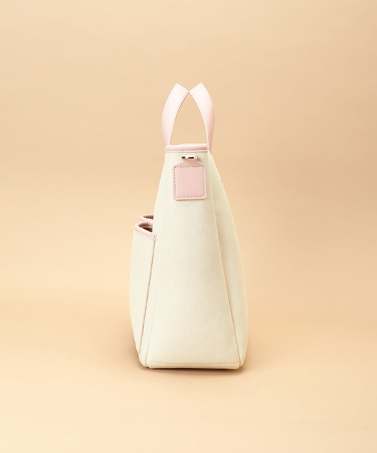 Samantha Thavasa「キャンバスデザイン 合皮スクエアトートバッグ 大サイズ」|トートバッグ|