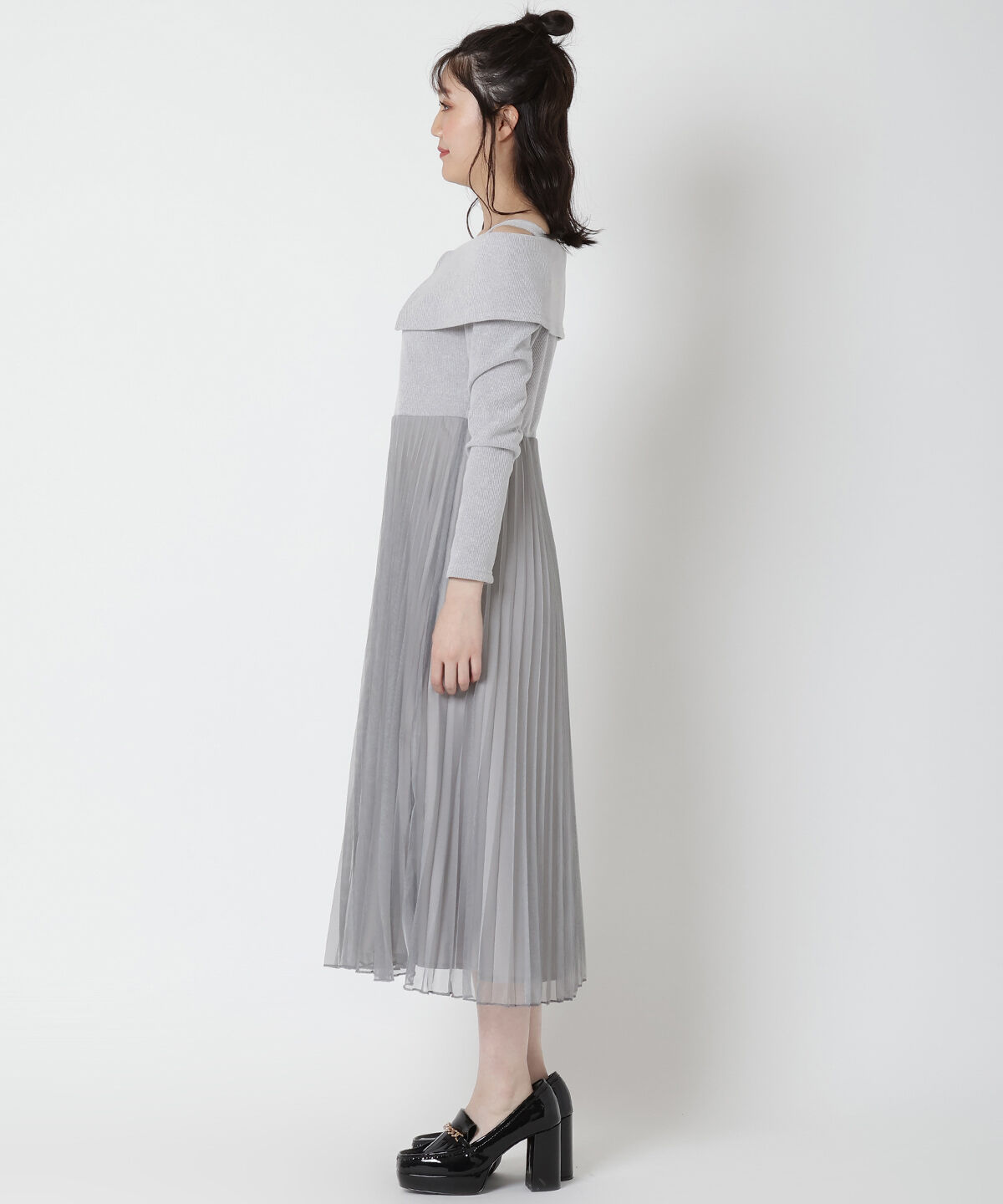 REDYAZEL「ニットドッキングワンピース」|ワンピース|