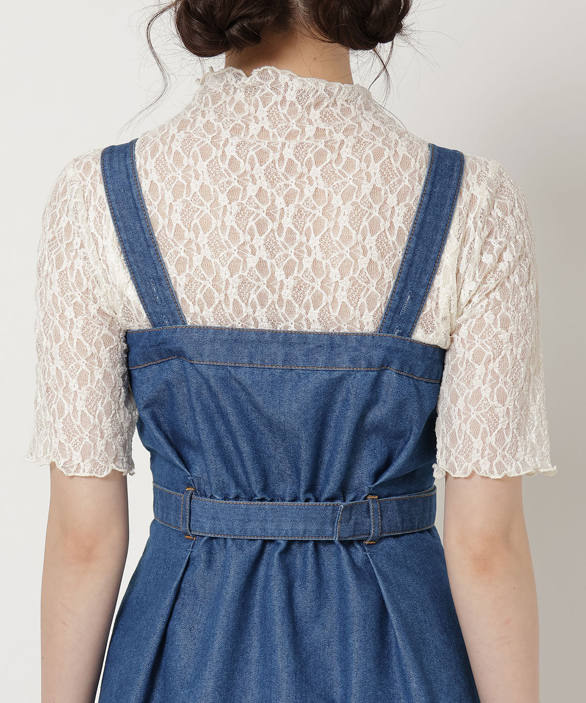 REDYAZEL「デニムキャミワンピース」|ワンピース|