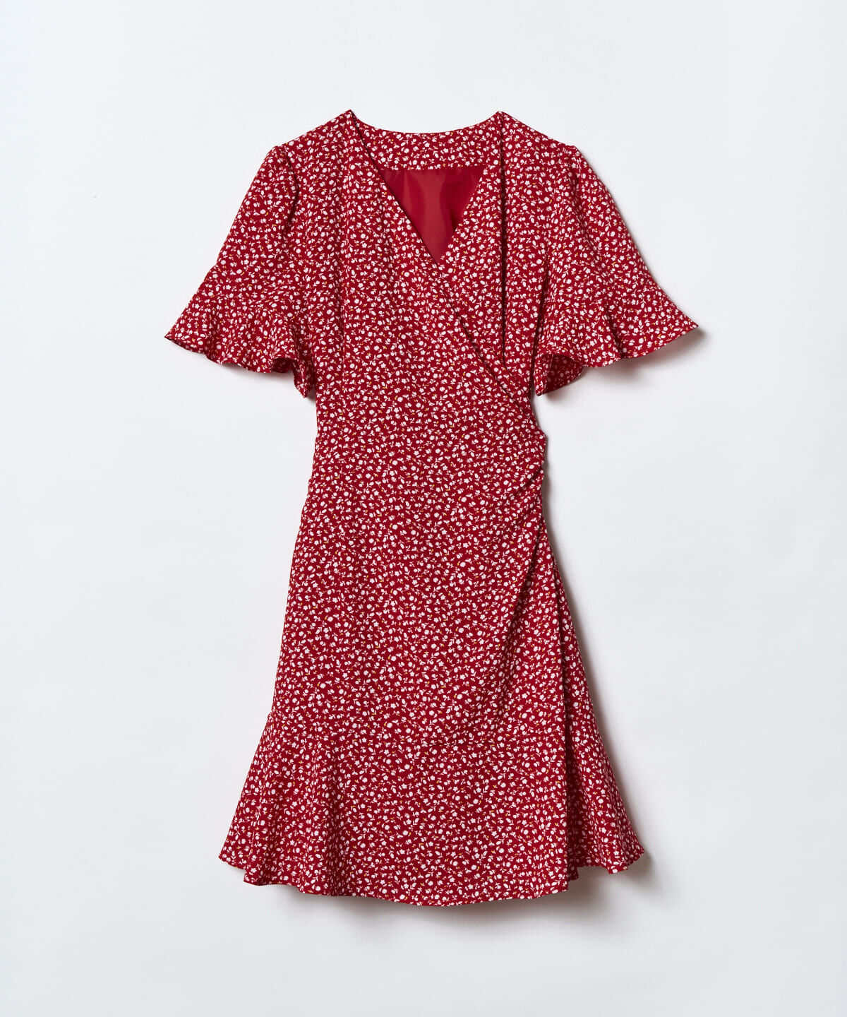 REDYAZEL「カシュクールフリルミニワンピース」|ワンピース|