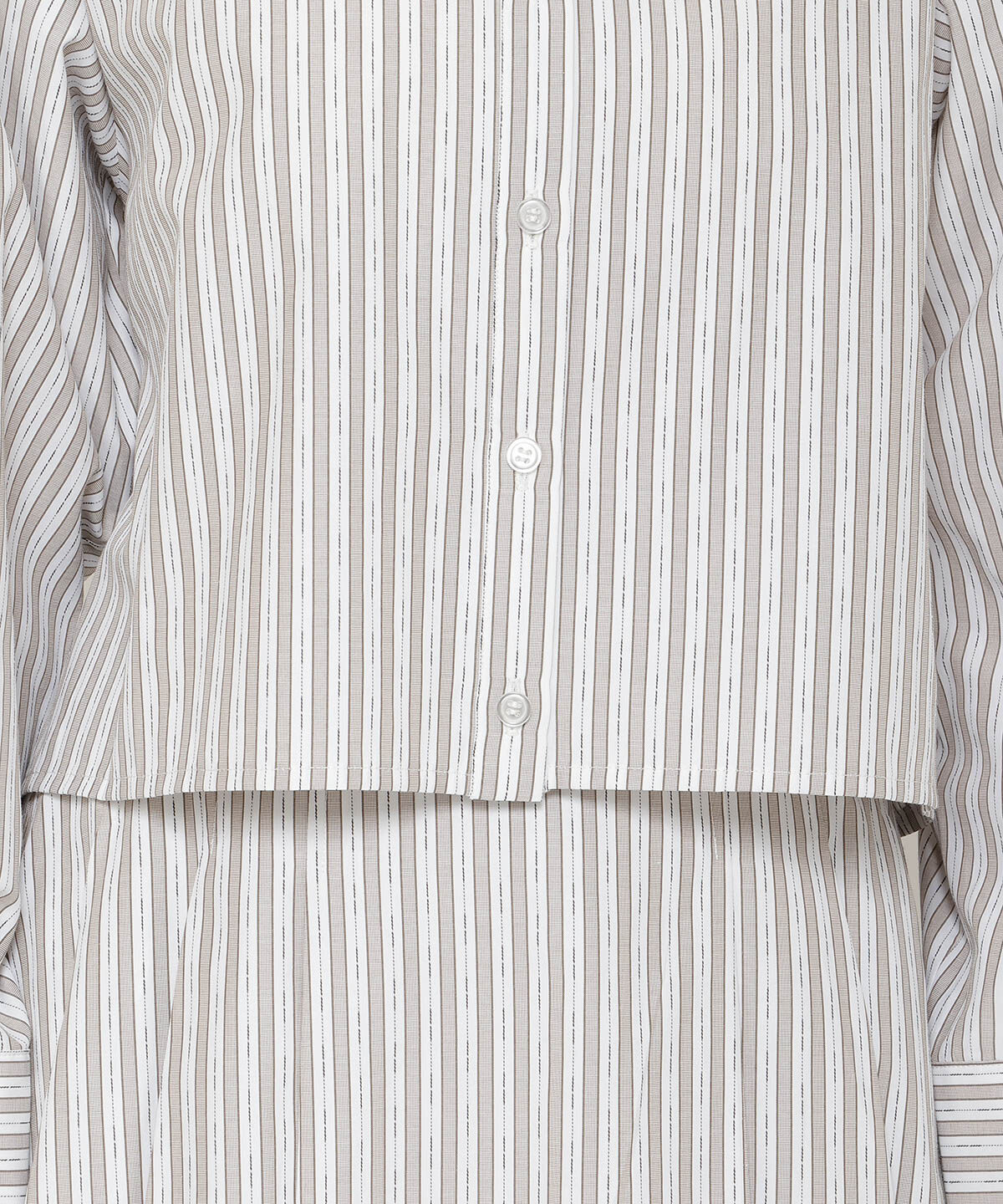 REDYAZEL「クレリックストライプシャツ」|シャツ・ブラウス|
