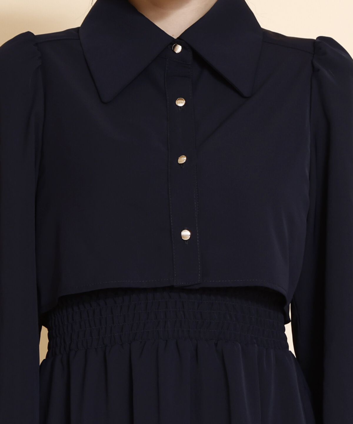 REDYAZEL「ティアードシャツワンピース」|ワンピース|