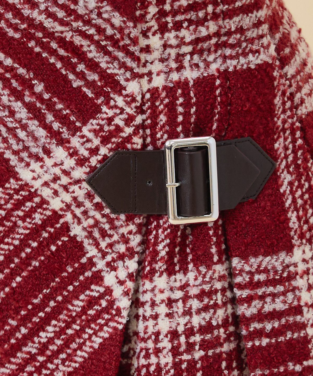 REDYAZEL「ブークレチェックミニスカート」|フレア|