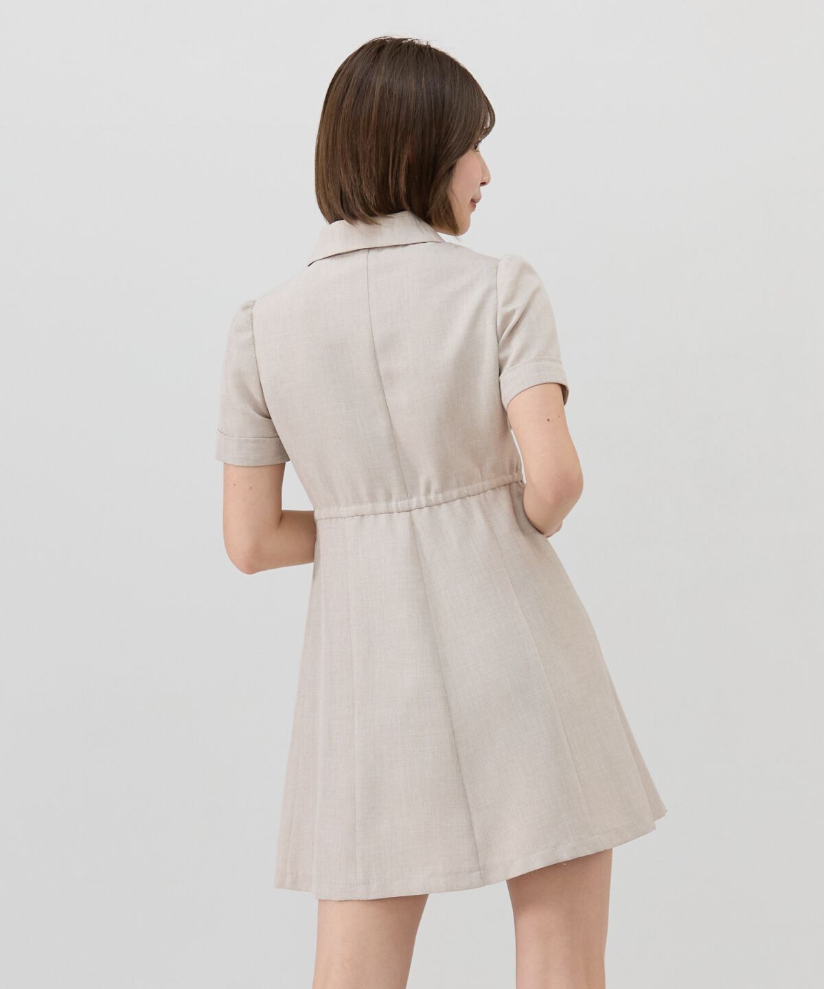 REDYAZEL「エンブレムボタンシャツワンピース」|ワンピース|