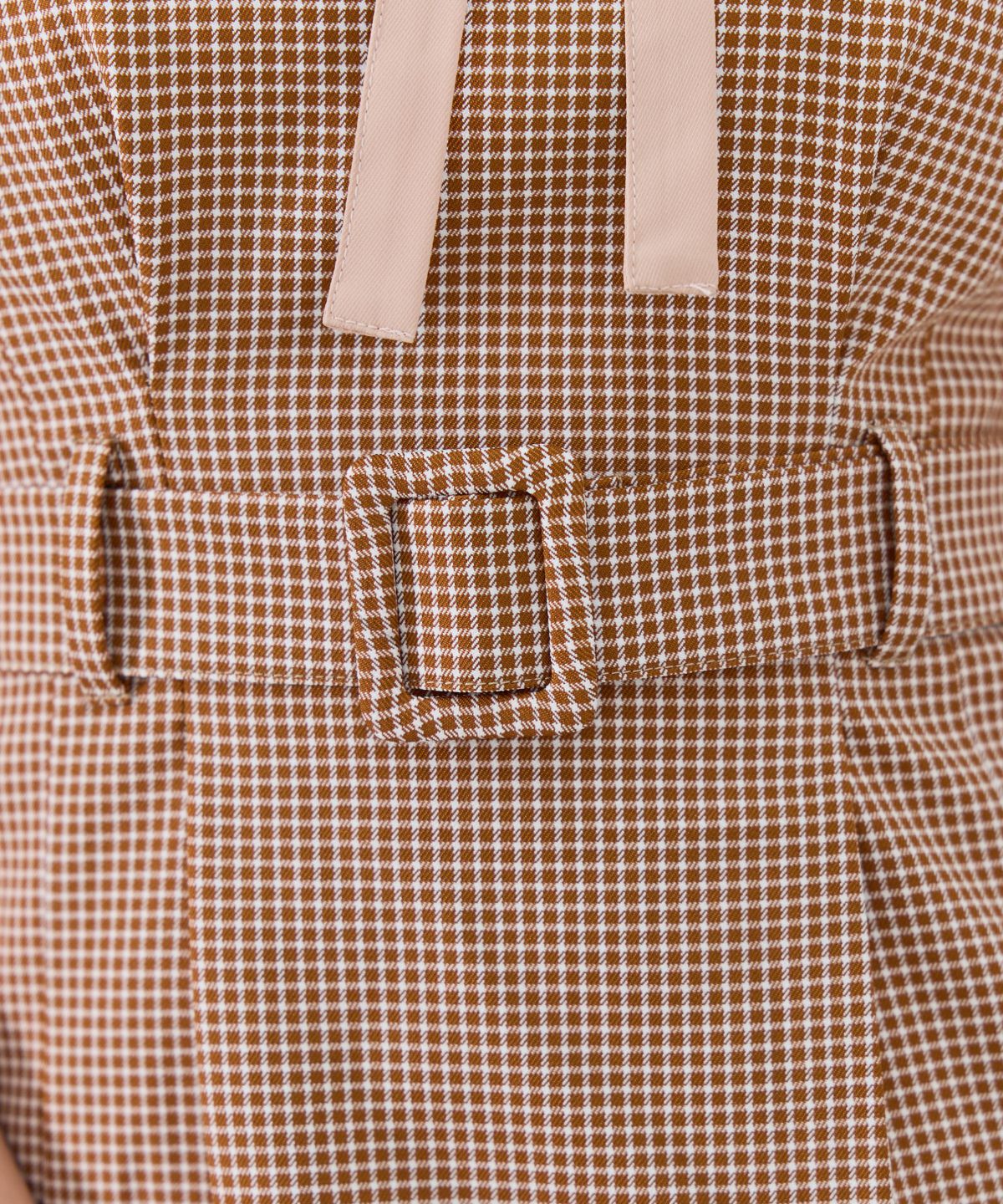 REDYAZEL「ギンガムチェック襟つきミニワンピース」|ワンピース|