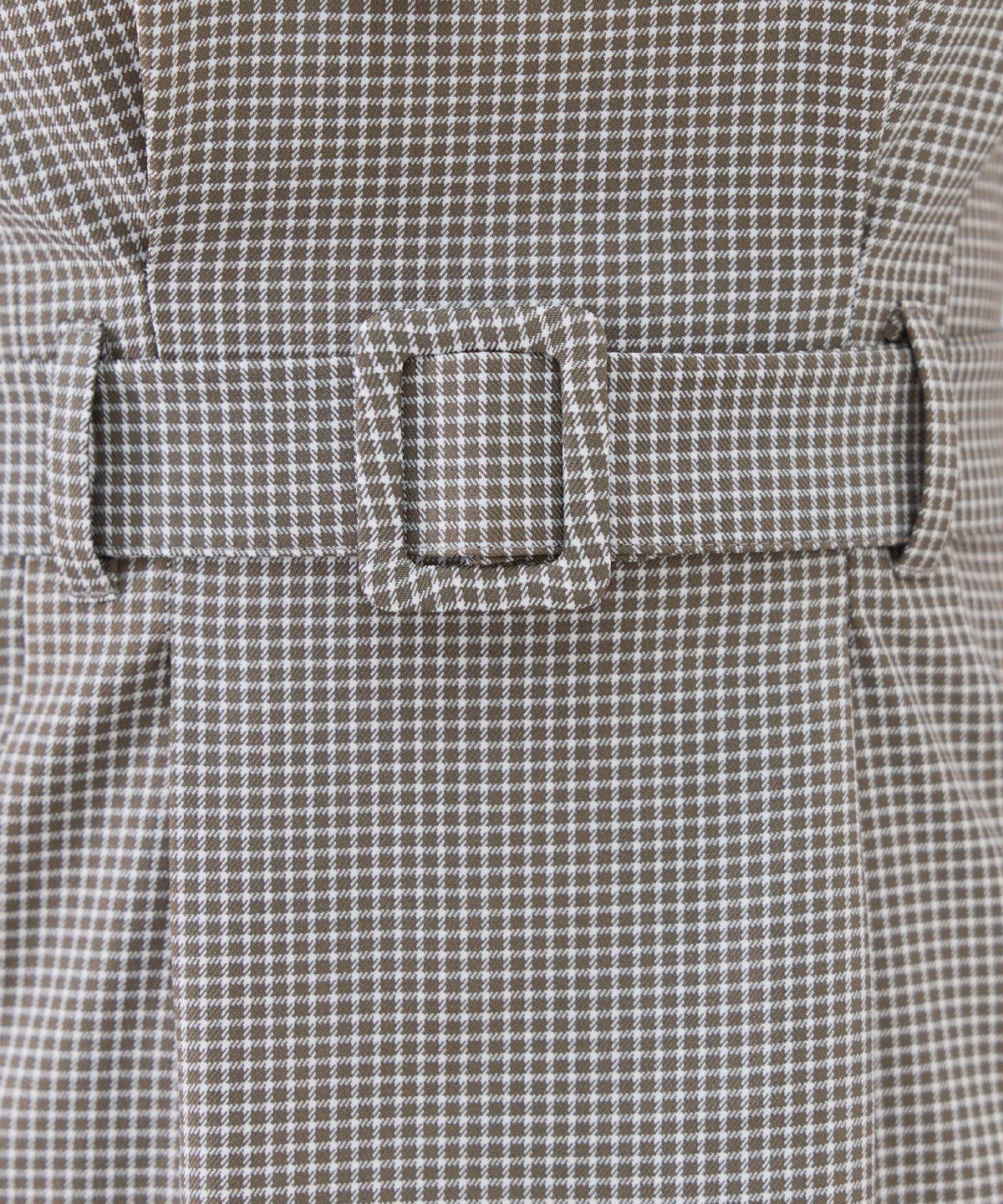 REDYAZEL「ギンガムチェック襟つきミニワンピース」|ワンピース|